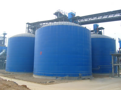 汤阴水泥钢板库改造