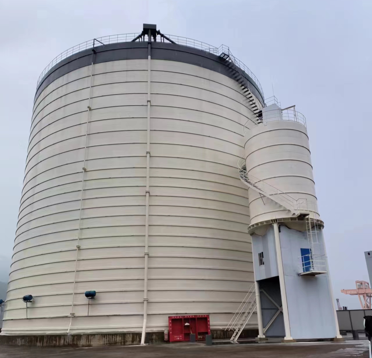 汤阴10万吨水泥钢板库